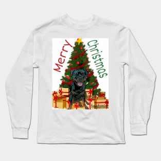 Rottweiler Epic Christmas Long Sleeve T-Shirt